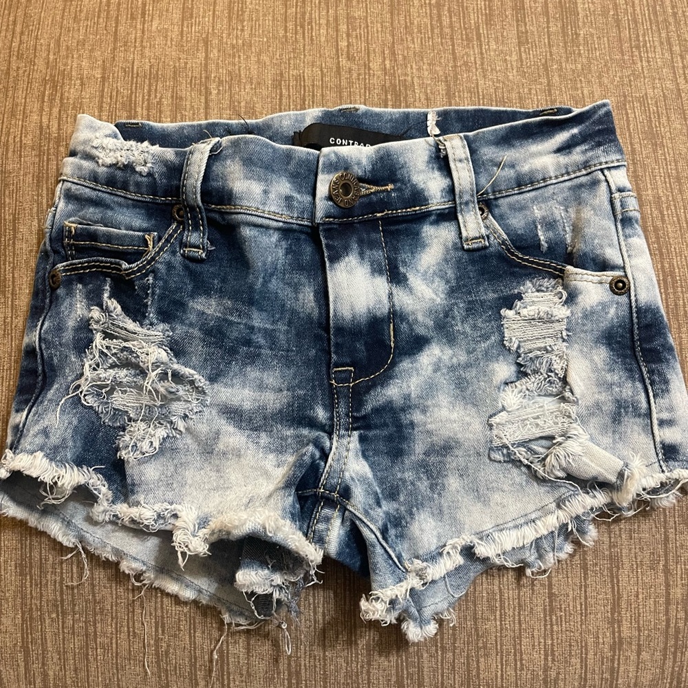 Contraband jean shorts. Girls size 8.